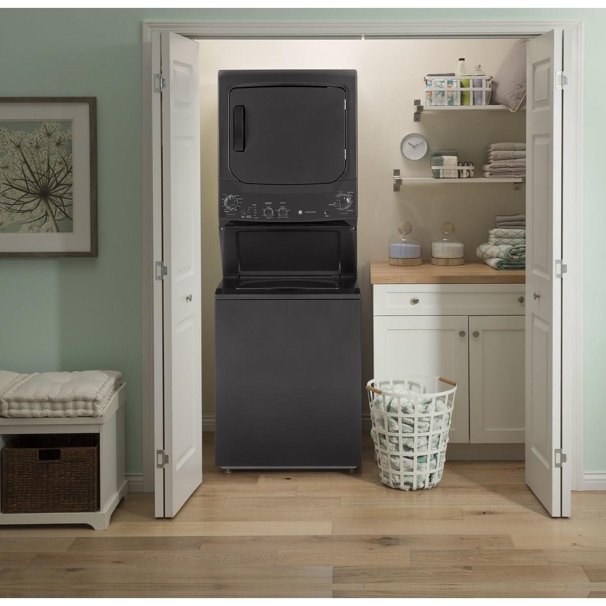 GE Appliances GE Unitized Spacemaker® 3.8 cu. ft. Capacity Washer with